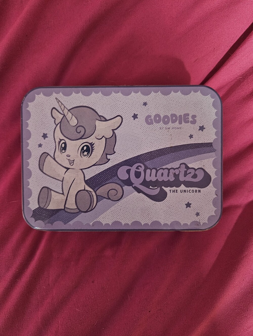 Quartz The Unicorn Candle- Lavender and Purple